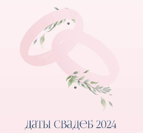 Лиза Васина – даты свадеб 2024